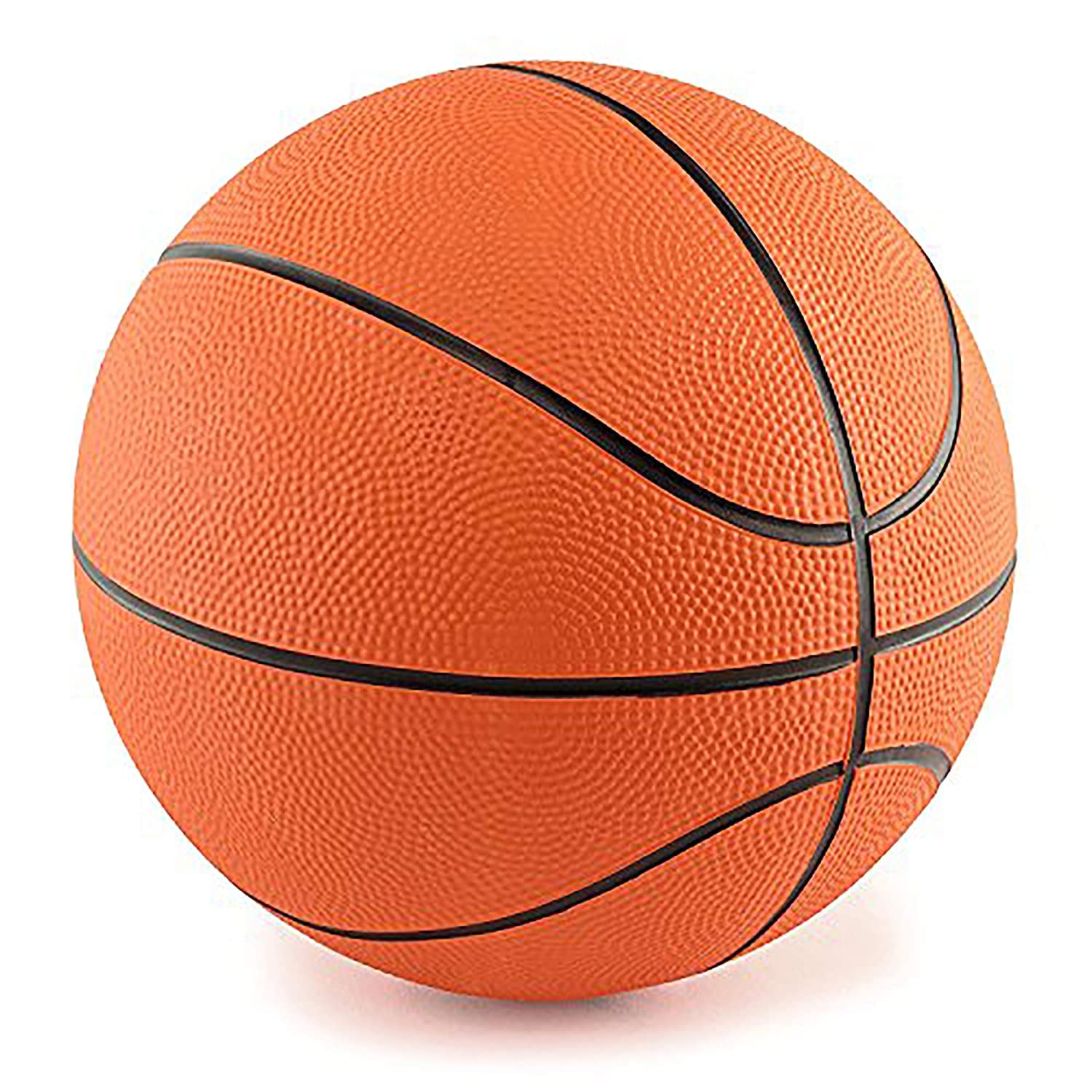 HOWBOUTDIS7" Mini Rubber Youth Basketball - Kids Basketball for Indoor Or Outdoor Playground Hoops - Great Grip