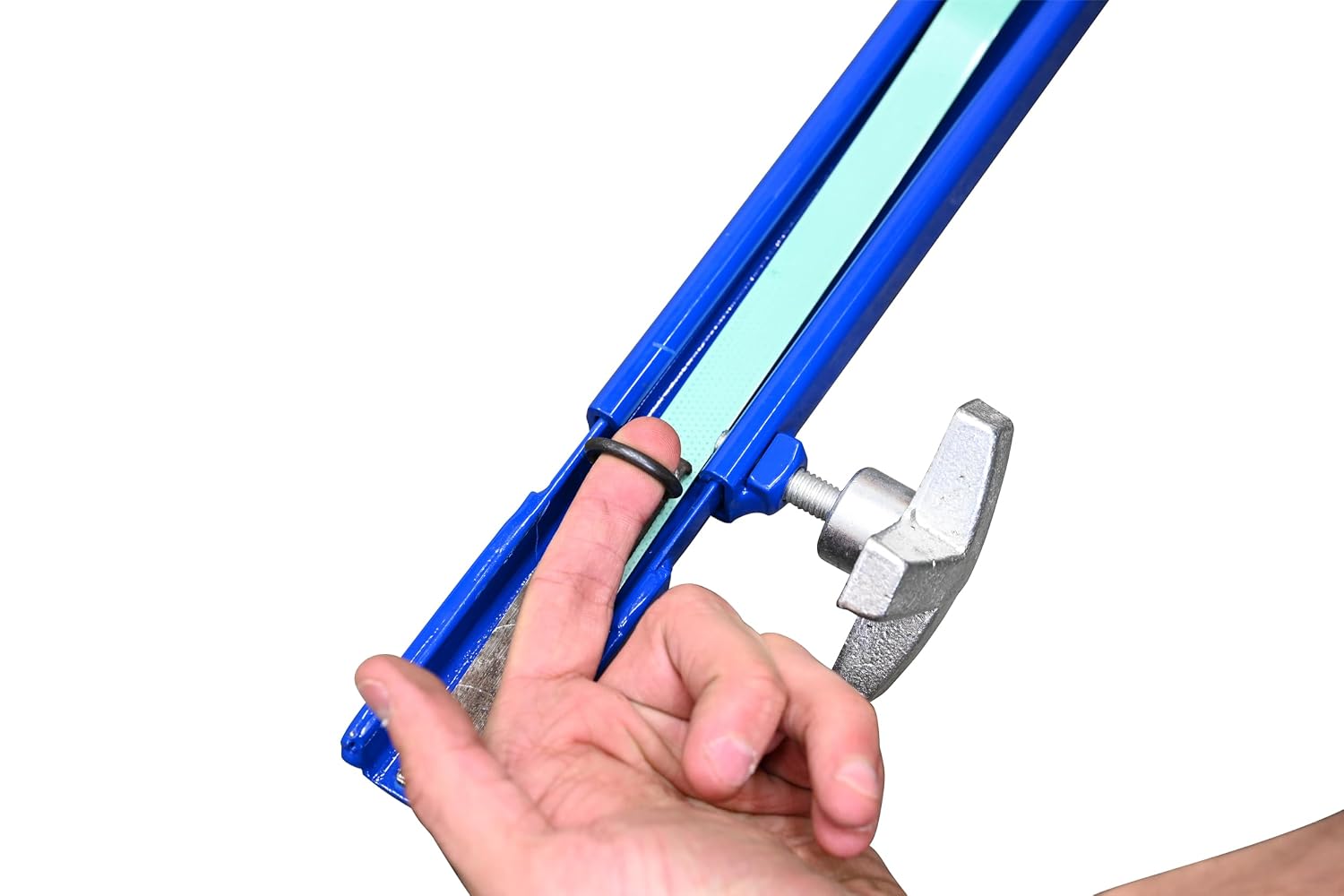 STRAP-P2 Polypropylene Manual Pallet Probe Strapping Cart, 40" Arm Length, 24" Diameter