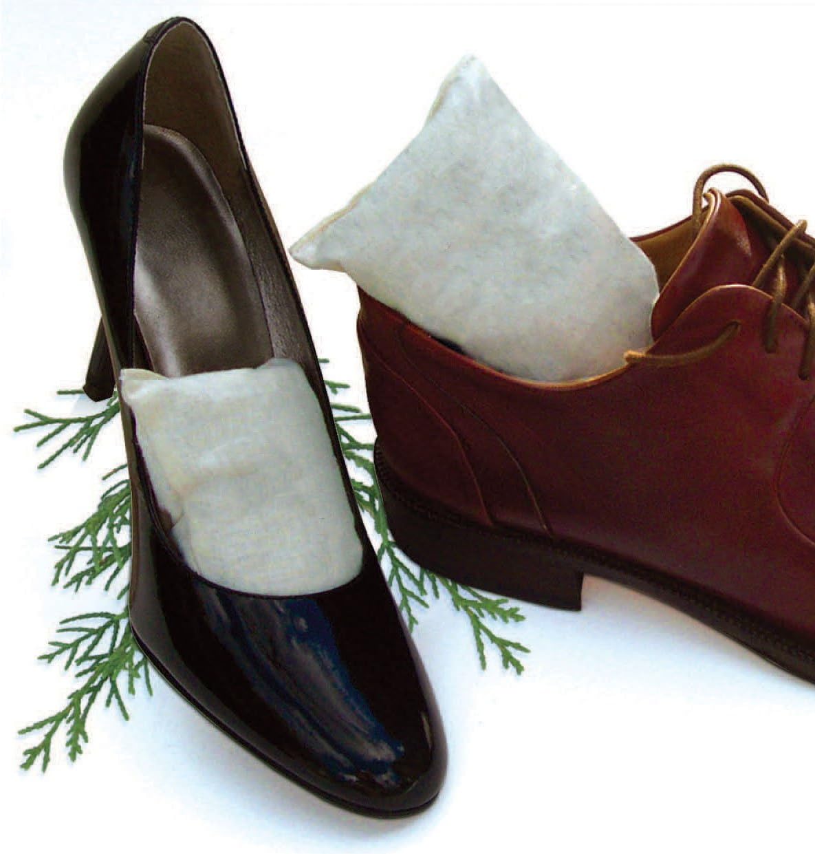 CedarFresh Natural Shoe Deodorizer ReFresh Cedar Bag Inserts for Shoes and Shoe Racks, Set of 6