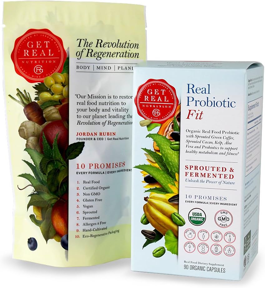 Get Real Nutrition Real Probiotic Fit 90 Veg Caps