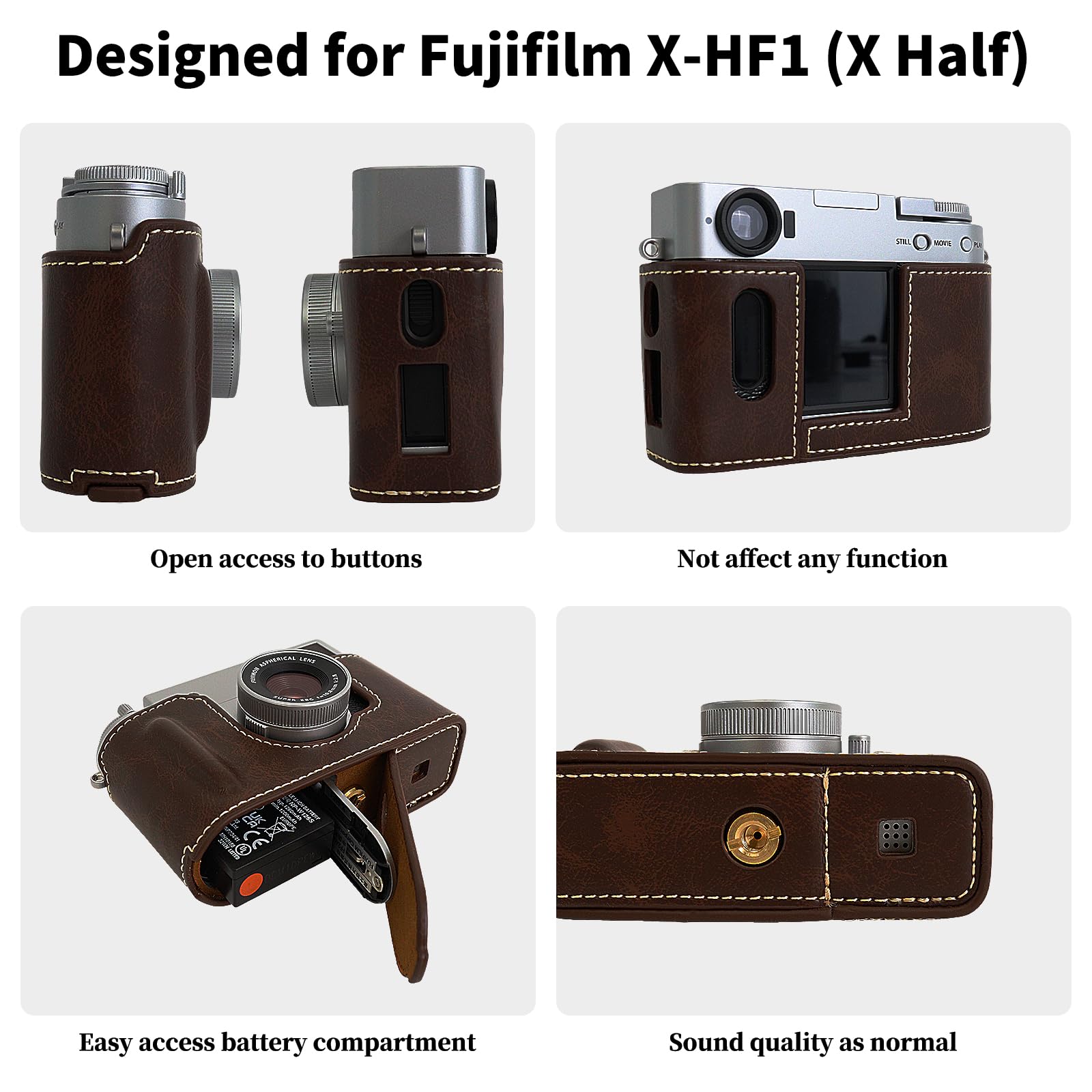 Amazon.co.jp: VOVMOEYA x-hf1 ケース（2枚のスクリーンプロテクター