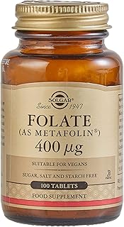 Folate 666 MCG DFE (Metafolin® 400 MCG) Tablets - 100 Count
