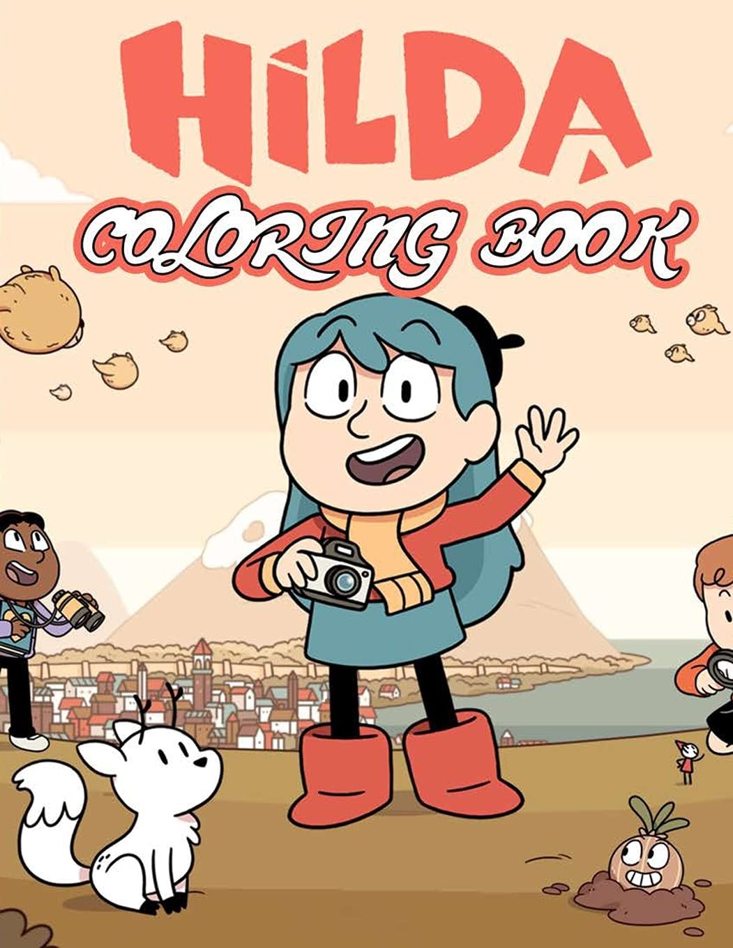 Buy Hilda Coloring Book 32 pages to color, Amazing Coloring Book With