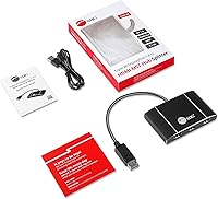Vista 8 de SIIG MST Hub DisplayPort a HDMI Splitter, DP 1.4 a 3X Multi Stream Transport Hub HDMI, DisplayPort Hub Divisor de video, adaptador de monitor
