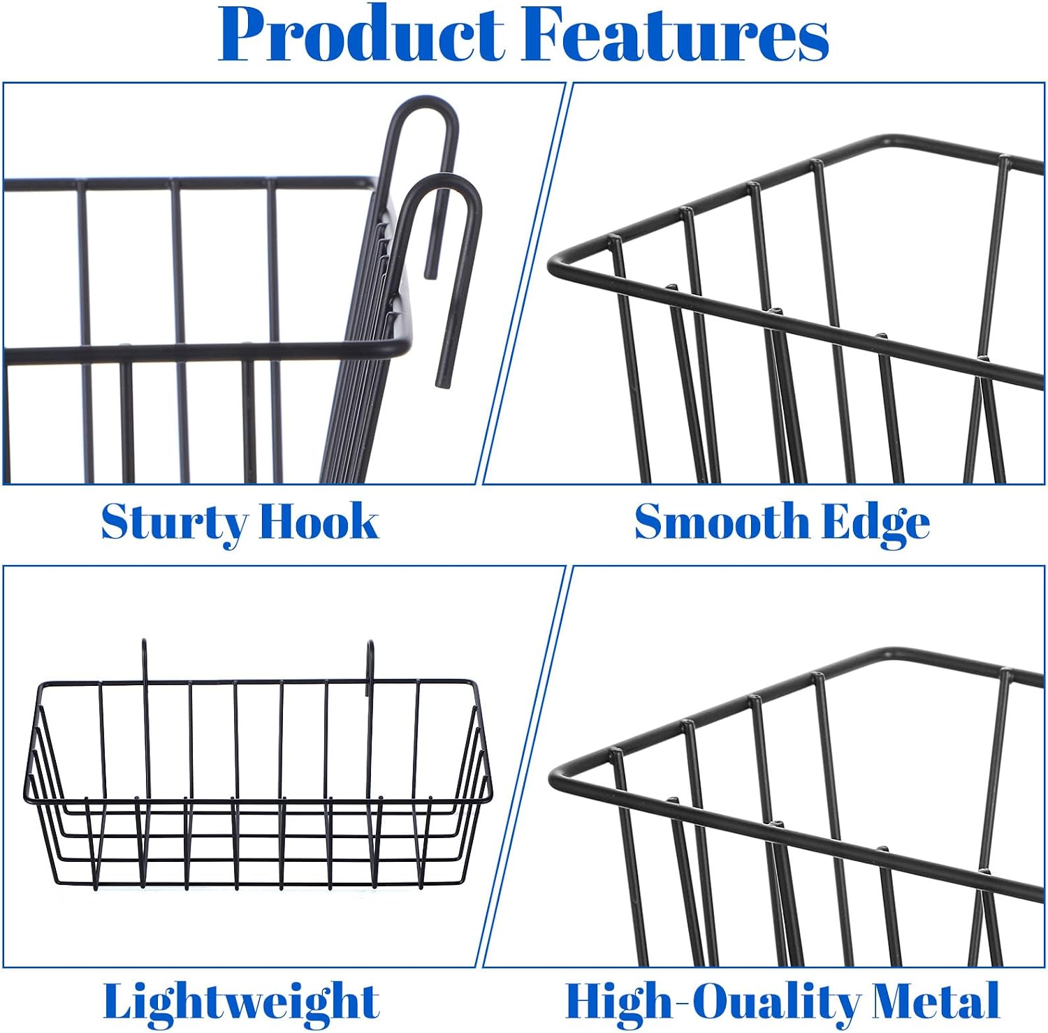 6 Pcs Rabbit Hay Feeder,Bunny Hay Feeder Rack with Metal Frame for Guinea Pig Chinchilla,Large Heavy-Duty Hays Holder Feeders for Rabbits Guinea Pigs, Small Animal Cage Accessories image 4