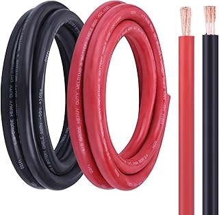 Top 10 4/0 welding cable review 5 Red 4/0 Battery Cable, 10FT