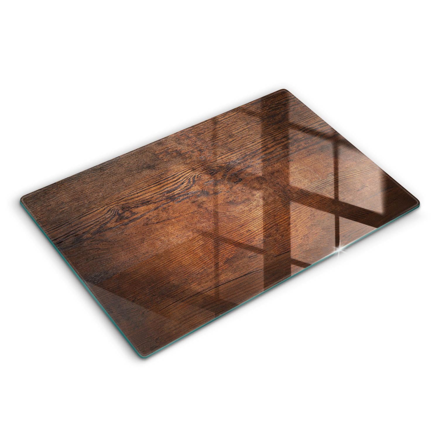 Planche à découper géante 80x52cm aspect bois noir pour protéger vos plaques de cuisson