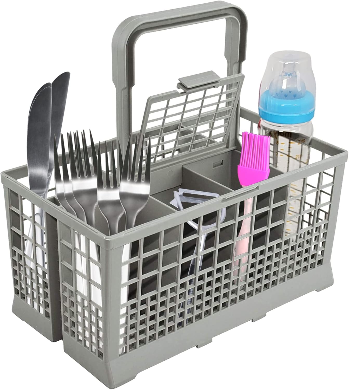 Dishwasher Cutlery Basket fits Most Brands (9.5 x 5.4 x 4.