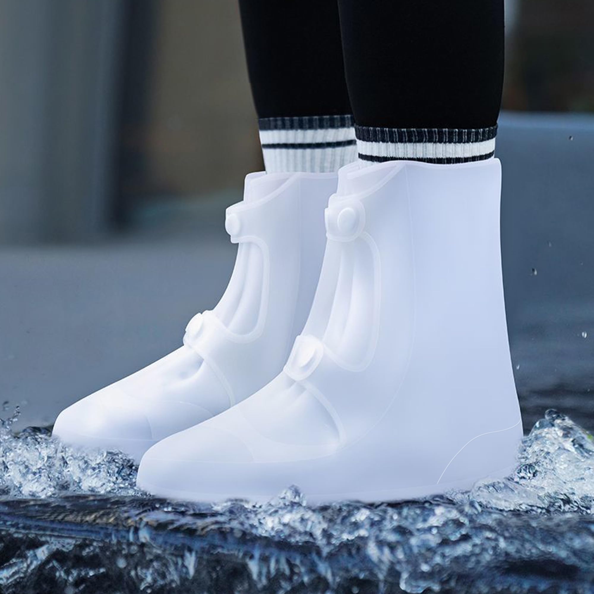 Rain Shoes For Women Waterproof Boot Covers For Rain Overshoes