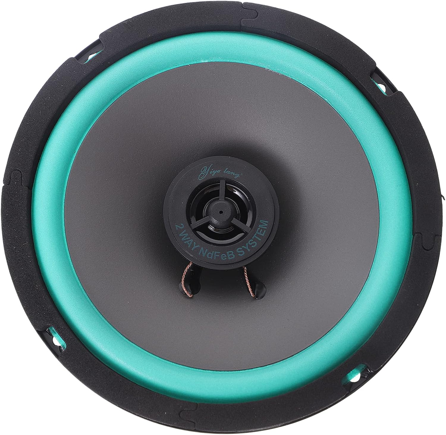 Cabilock 6.5 Inch Shallow Mount Car Speaker 4 Ohm 160W Woofer Driver