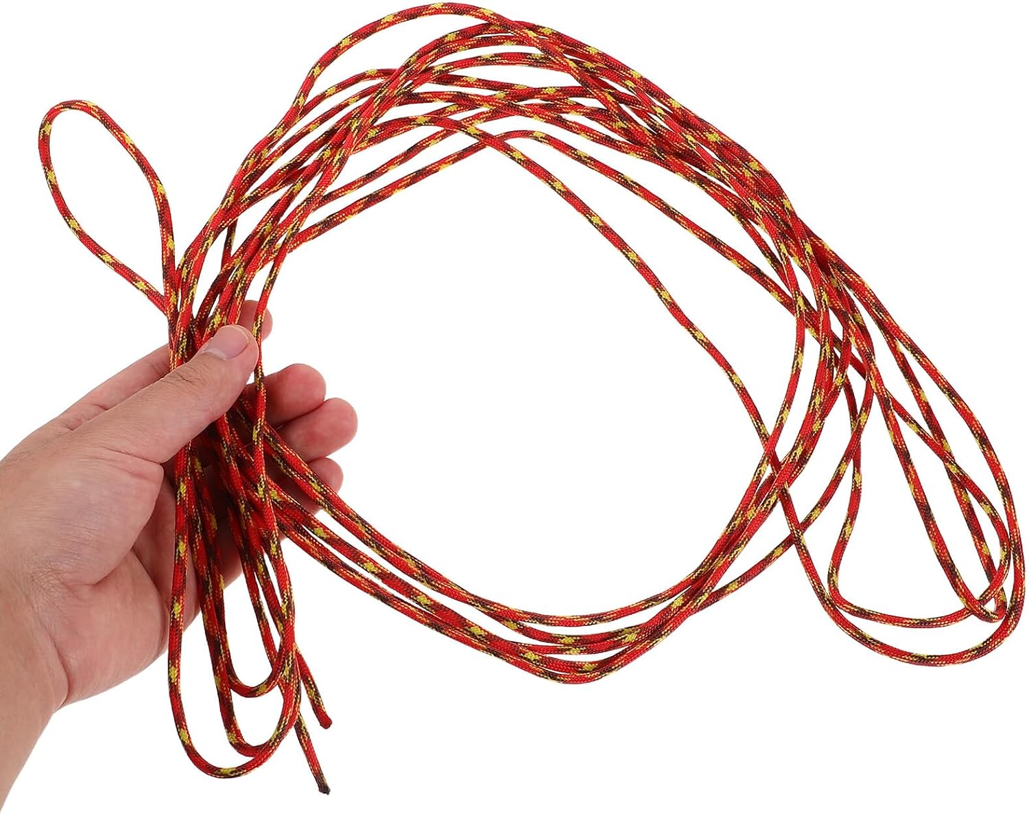 PRETYZOOM Waxed Jute Fire Starter Rope Ignition Cord for Camping BBQ Survival Outdoor Use Lightweight and Portable Fire Lighting Tool