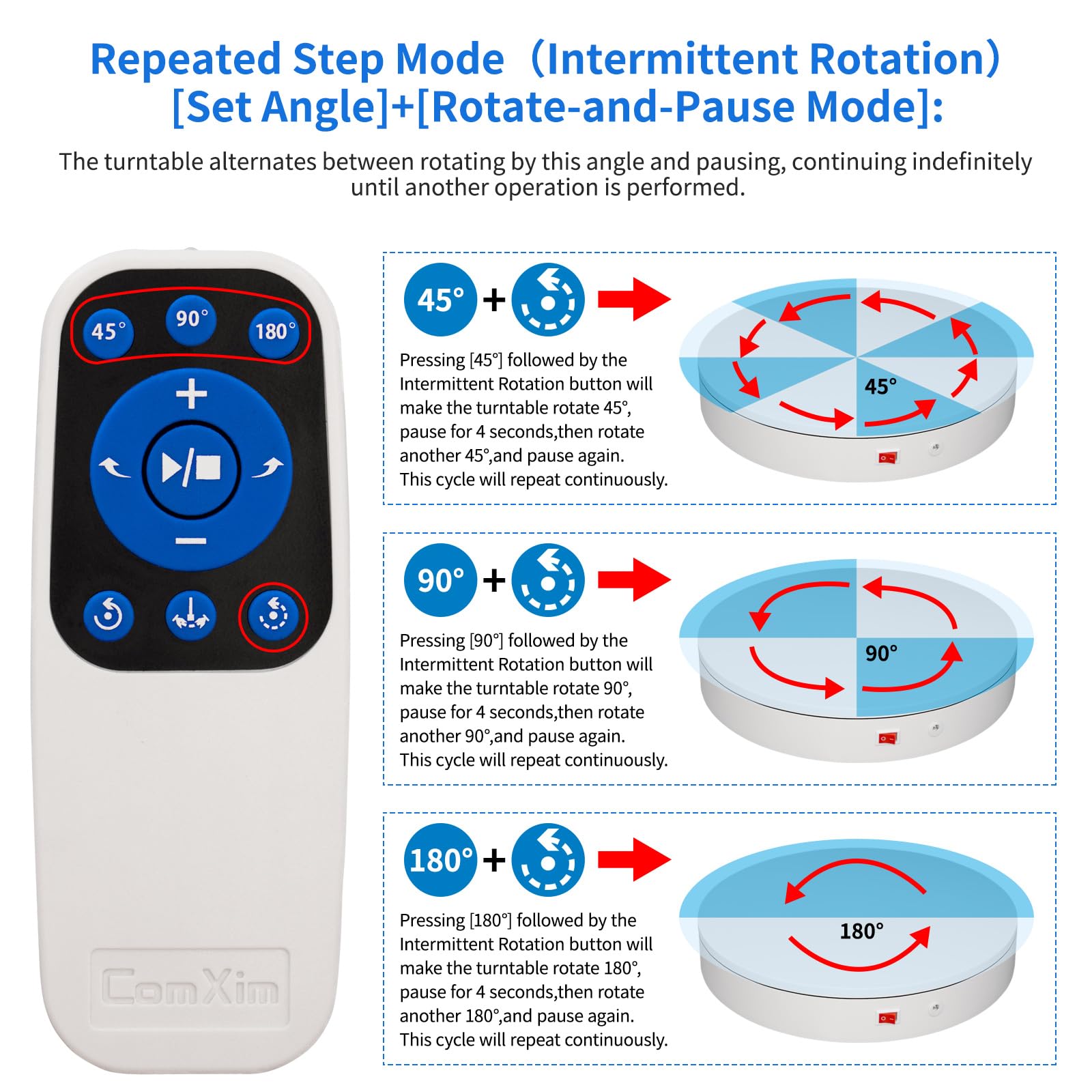 Motorized Rotating Turntable Display Stand - 360 Rotation -6
