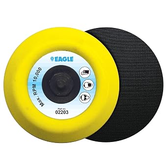 Eagle 02203 - Super-TACK 3 inch Back-up Pad - 1 Pad