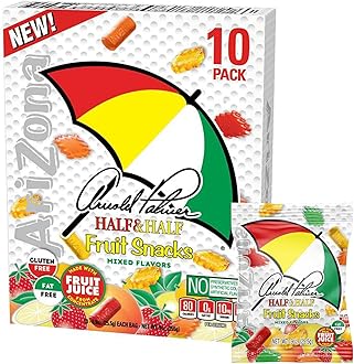 AriZona Iced Tea Fruit Snacks, Arnold Palmer - 0.9 oz, 10 count Box