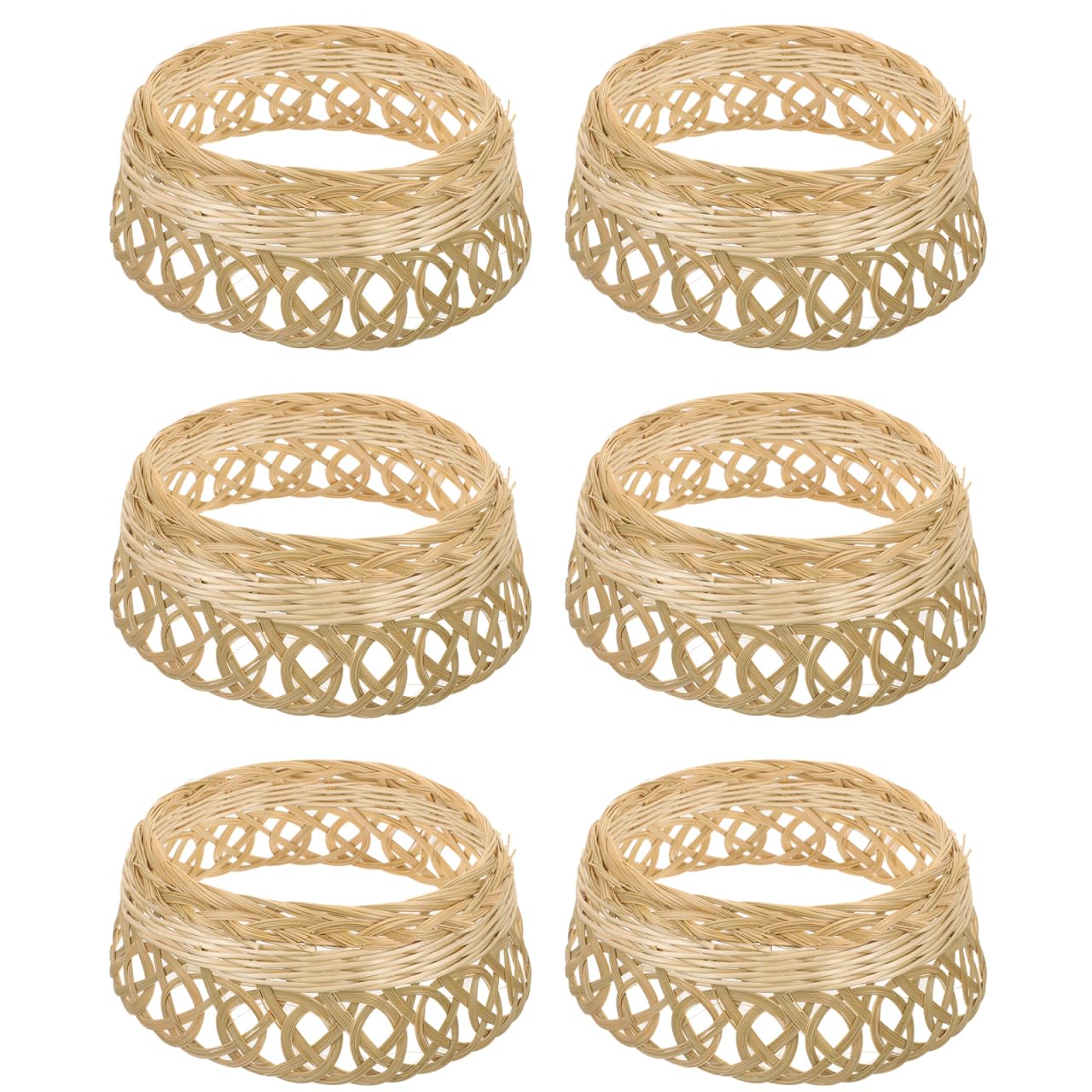 Boucles intérieures en bambou authentique pour chapeaux de fermier de tradition artisanale