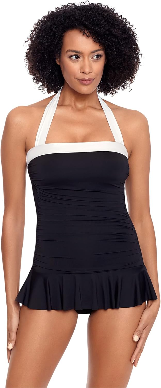 Lauren Ralph Lauren Bel Air Skirted Bandeau One-Piece