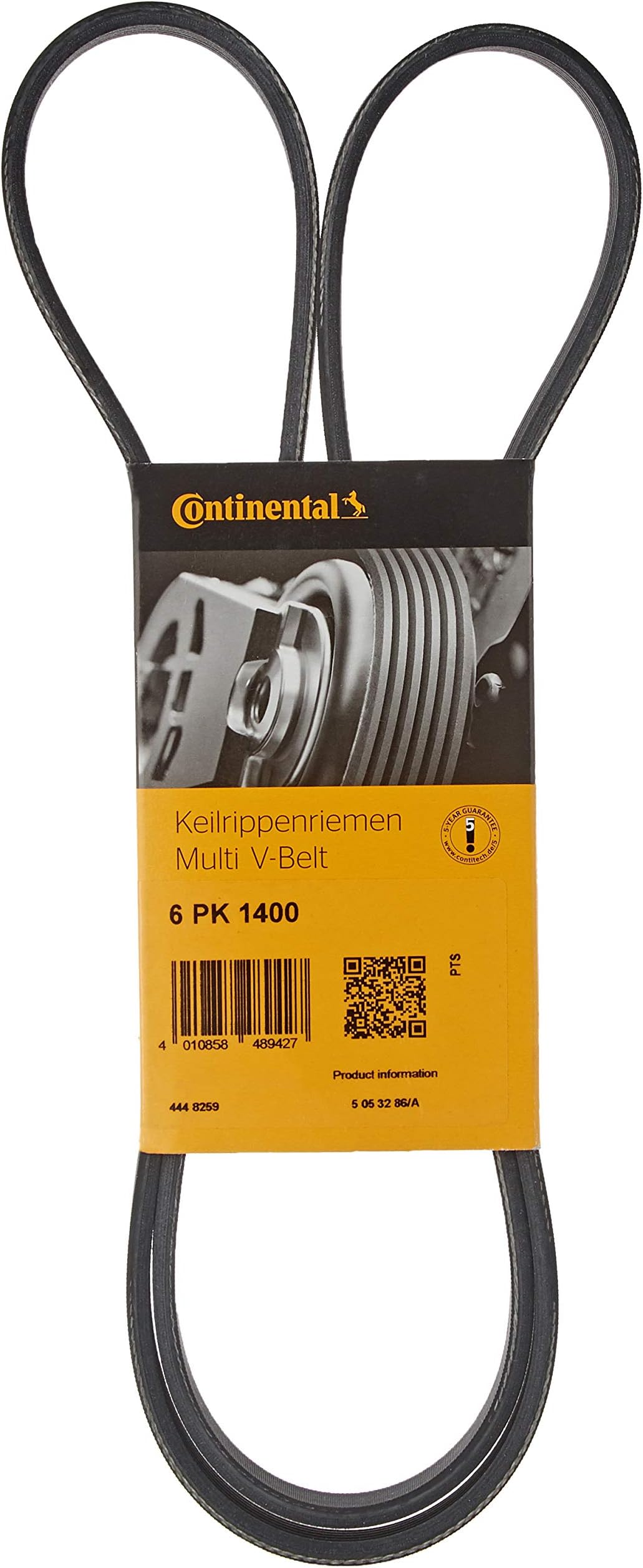 6PK1400 V-Ribbed Belt