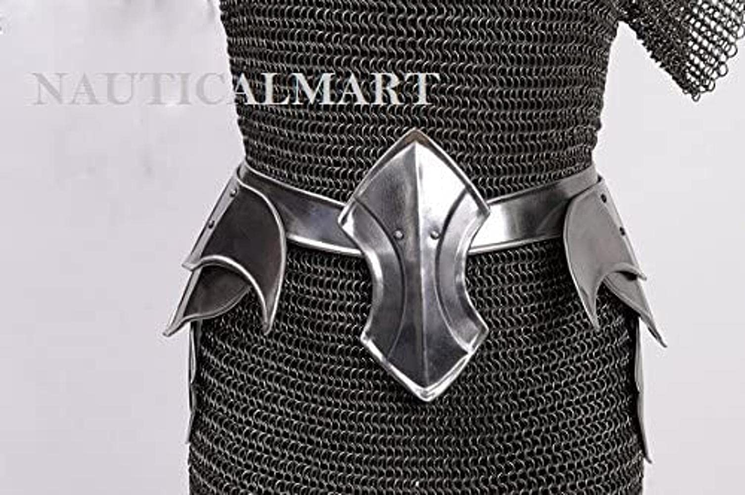 NauticalMart LARP Armor Female Armor,Fantasy Costume Warrior Princess Steel Armor for Women: Skirt