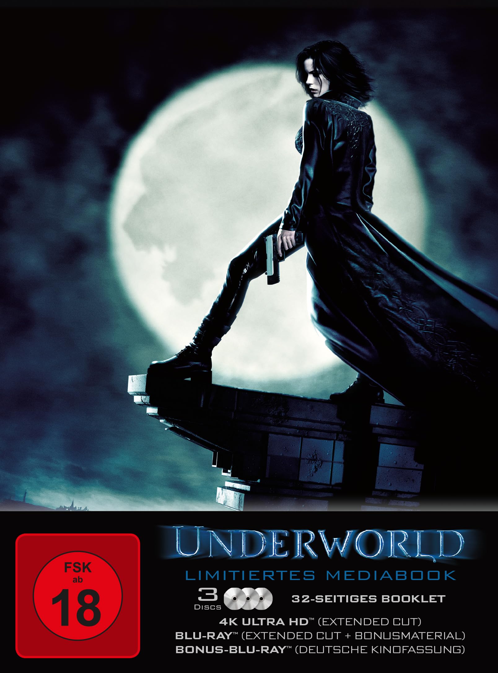Underworld - Limitiertes Mediabook (4K Ultra HD+Blu-ray+Bonus-Blu-ray)