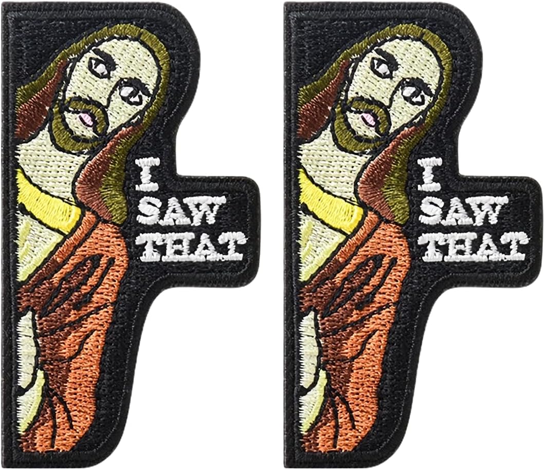 This is Fine Embroidered Patches Hook and Loop, Fun Tactical Patches, Military