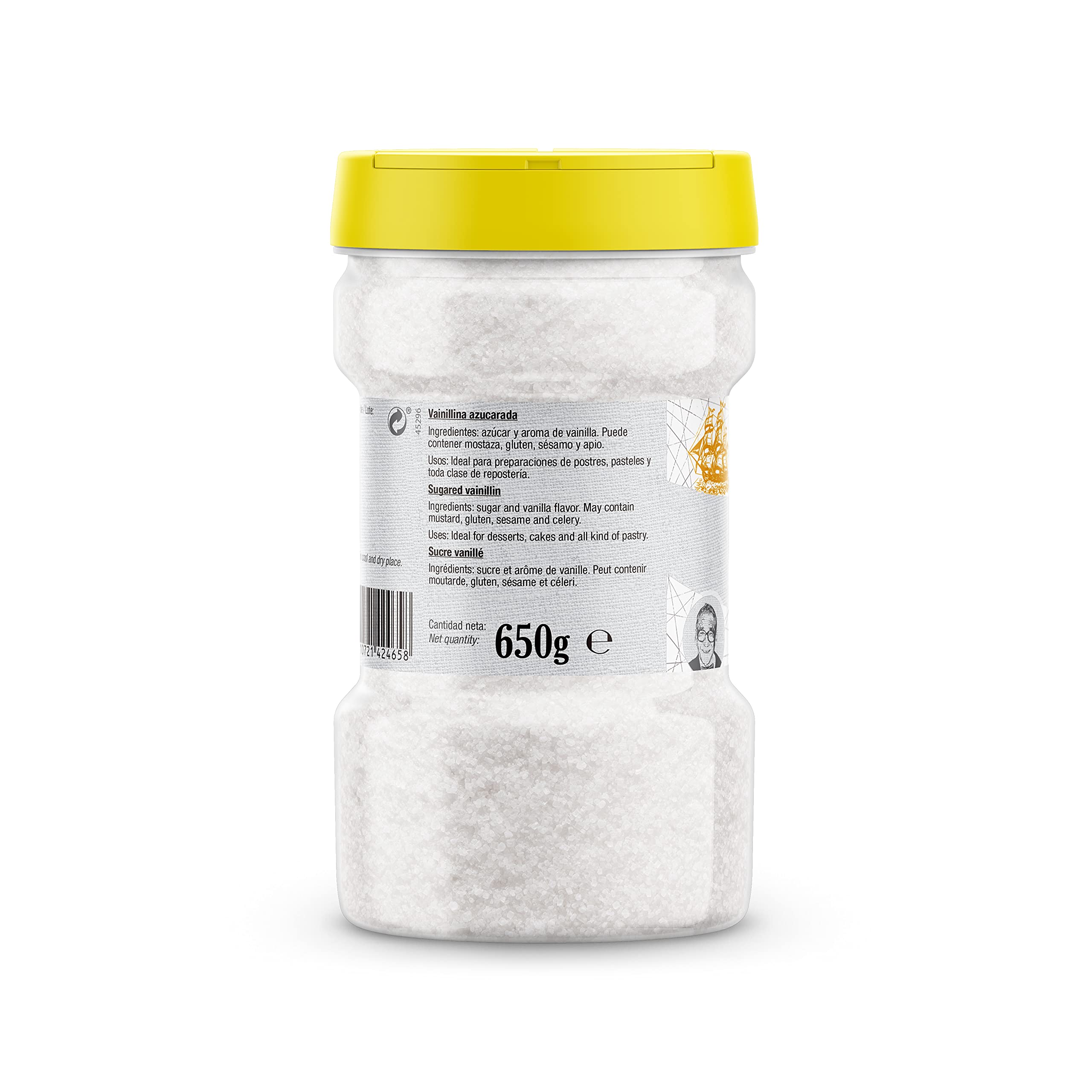 Vainillina Azucarada 650g