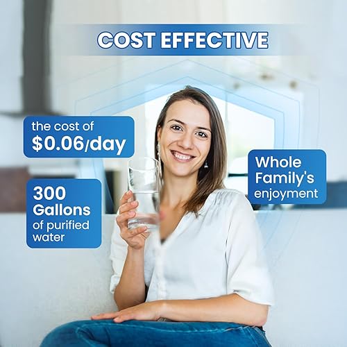 Miniatura 9 de GOLDEN ICEPURE 4396508 Filtro de agua para refrigerador, repuesto para filtro EveryDrop 5, 4396510, EDR5RXD1, Whirlpool 4396508, 4396510, 4392857,