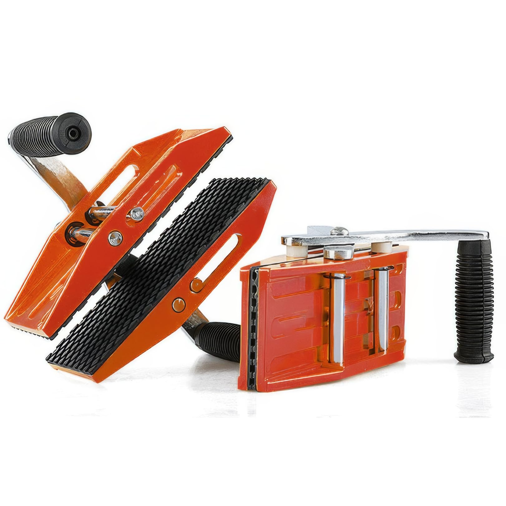2 supporti per pannelli a doppia mano, gamma di serraggio da 0 a 45 mm, strumenti di sollevamento resistenti, capacità di carico fino a 350 kg, morsetto per il trasporto di pietra, vetro, lastre di