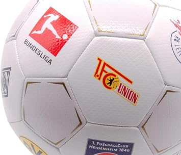 Derbystar Bundesliga Club Logo Pro Football Training Ball Size 5