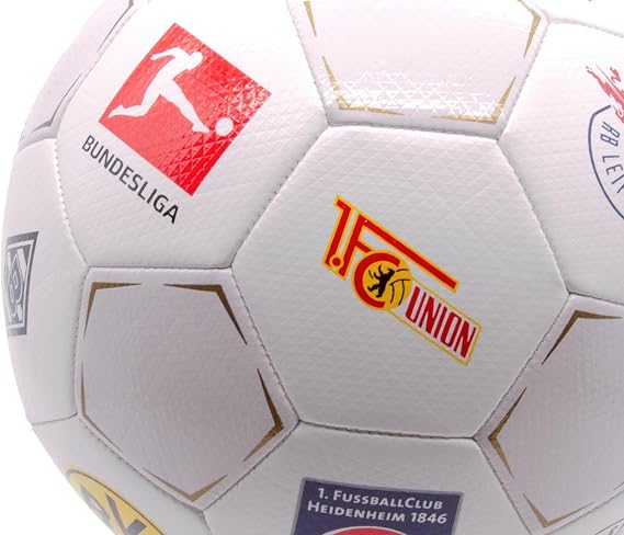 Derbystar Bundesliga Club Logo Pro Football Training Ball Size 5