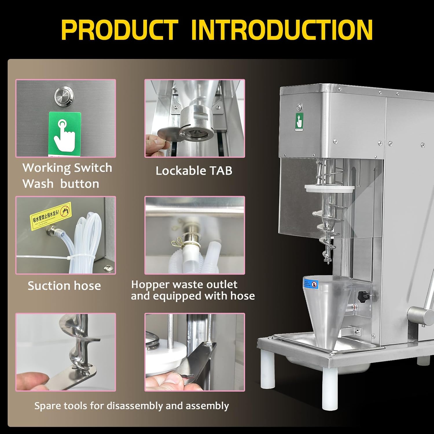 Correct and Incorrect Stirring Cup Installation