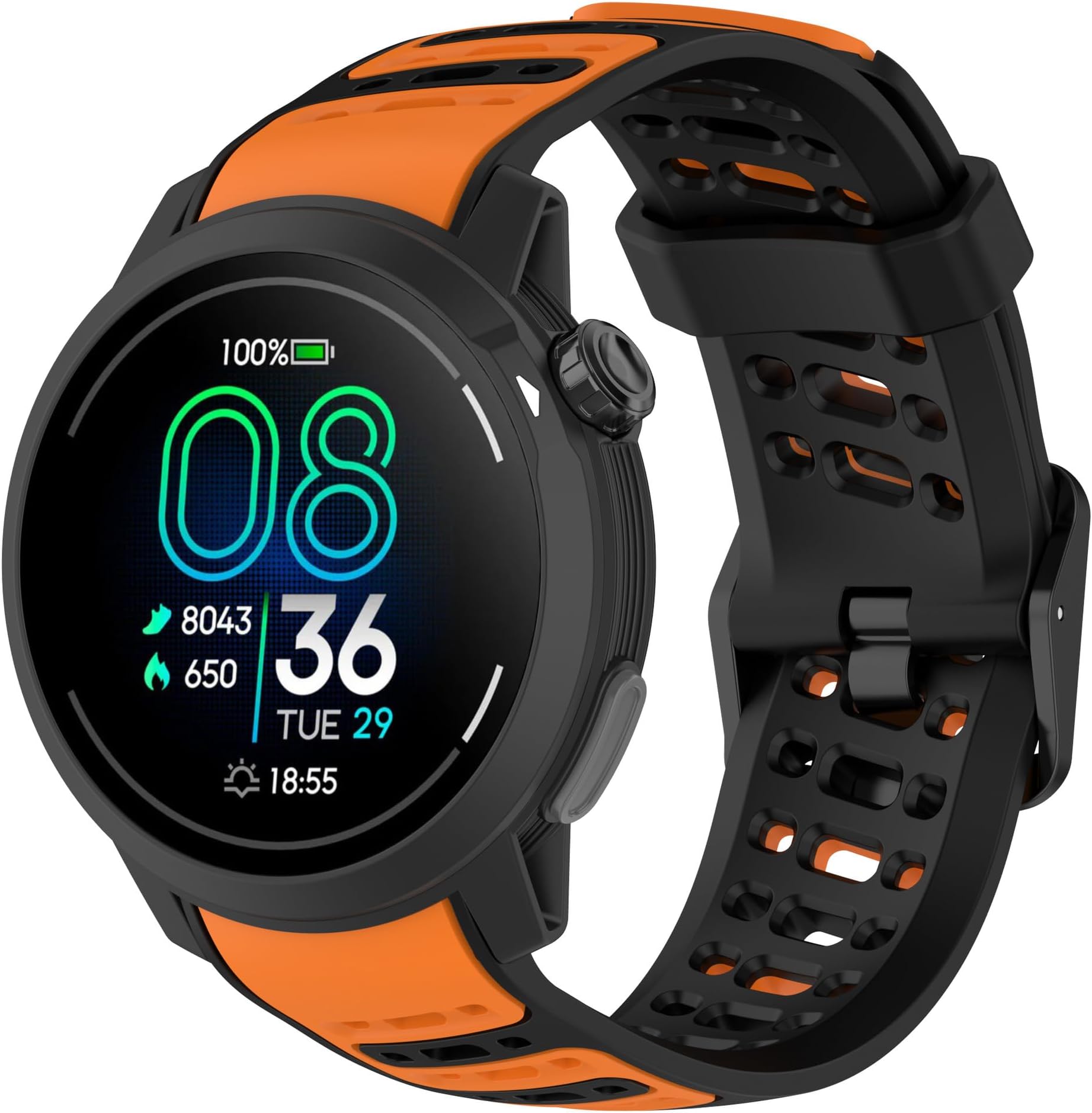 Straps Compatible with Coros Pace Pro Strap, Adjustable Replacement Wristband Silicone Sport Watch Band for Coros Pace Pro Smart Watch, Women and Men