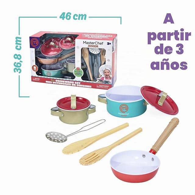 Foto 2 de 7 de MasterChef Junior Metal Multi Set