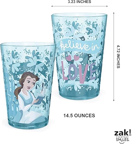 Miniatura 37 de Zak Designs DreamWorks Gabby's Dollhouse - Juego de vasos anidables para casa de muñecas, vasos de plástico sin BPA de 14.5 onzas, paquete de 4 Casa