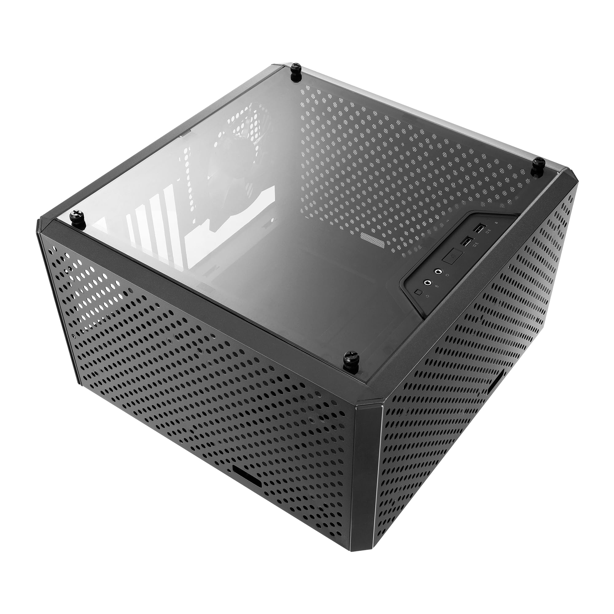Cooler Master Q300L Verre trempé Boîtier PC, Noir, ATX