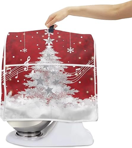 Vista 168 de Funda para batidora de Navidad para Kitchen Aid de 4.5 a 5 cuartos de galón, cubiertas antipolvo para electrodomésticos pequeños de hombre de Un