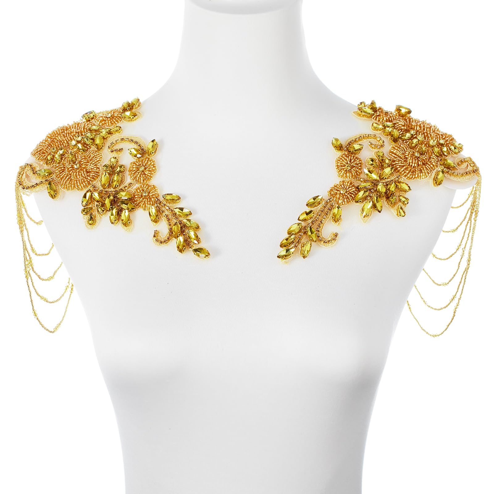 gold dress accessories Yellow gold satin dress and accessories for a wedding guest: https://liketk.it/5fDOi