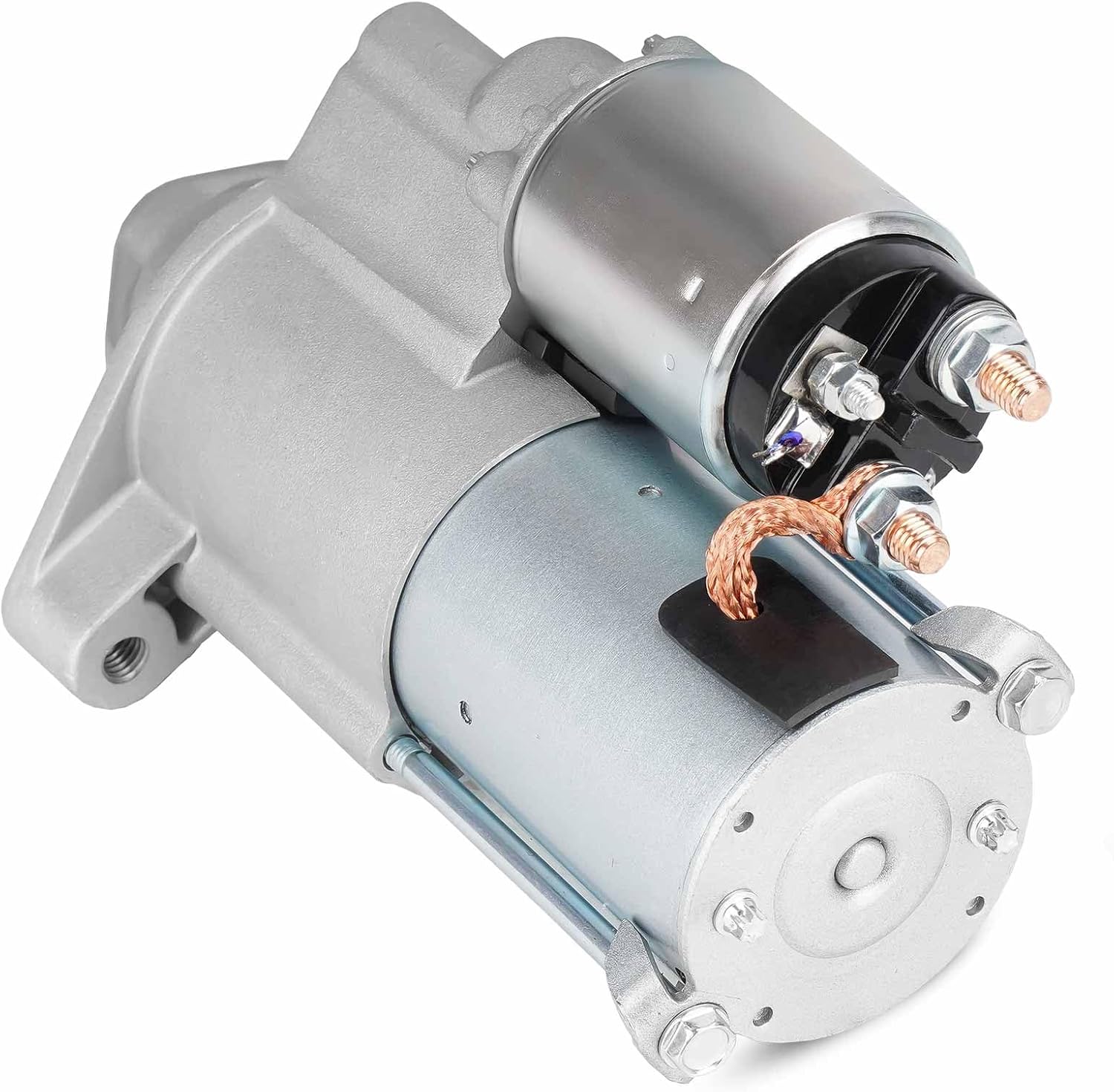 New Starter 3.7 3.7L Fit for Dodge Nitro 2007 2008 2009 3.7L, for Jeep Liberty 2008 2009 3.7L, 07 08 09 12V 10Teeth 1.2Kw, SDR0466, 4801292AB, 4801292AC, 8000161, 8000242, 410-12597