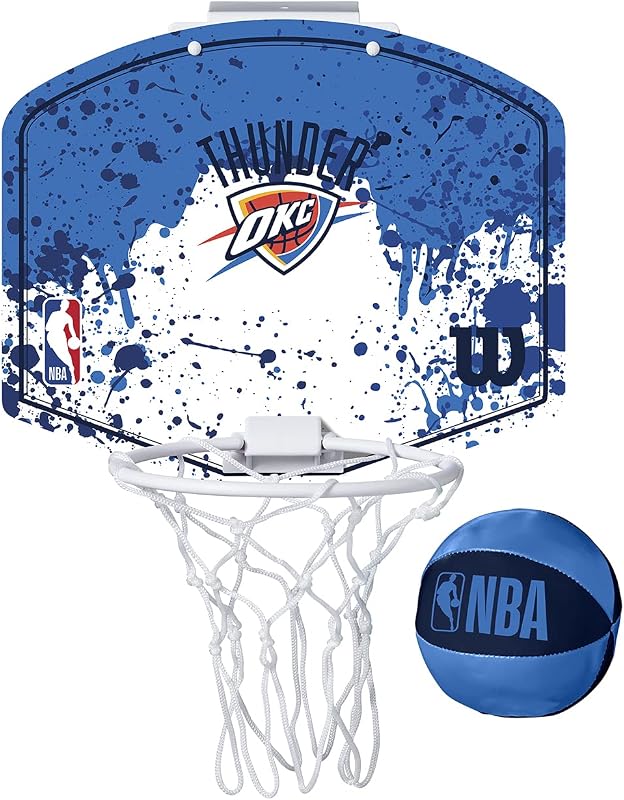 Mini aros de baloncesto del equipo WILSON NBA