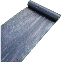 Popular Weed Control Sheet, Black, 6.6 x 328.4 ft 2 x 100 m, Strong Weed Control Sheet, Agricultural Sheet, Weed Prevention Sheet, Fixing Pin, Thick, High Intensity, High Permeability, Weed Control