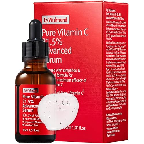 [By Wishtrend] Pure Vitamin C21.5% Advanced Serum 30ml, Clear and Healthier Skin