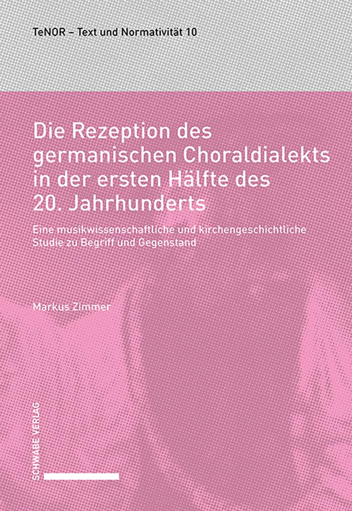 Livre sur le dialecte choral germanique et son histoire ecclésiastique au XXe siècle
