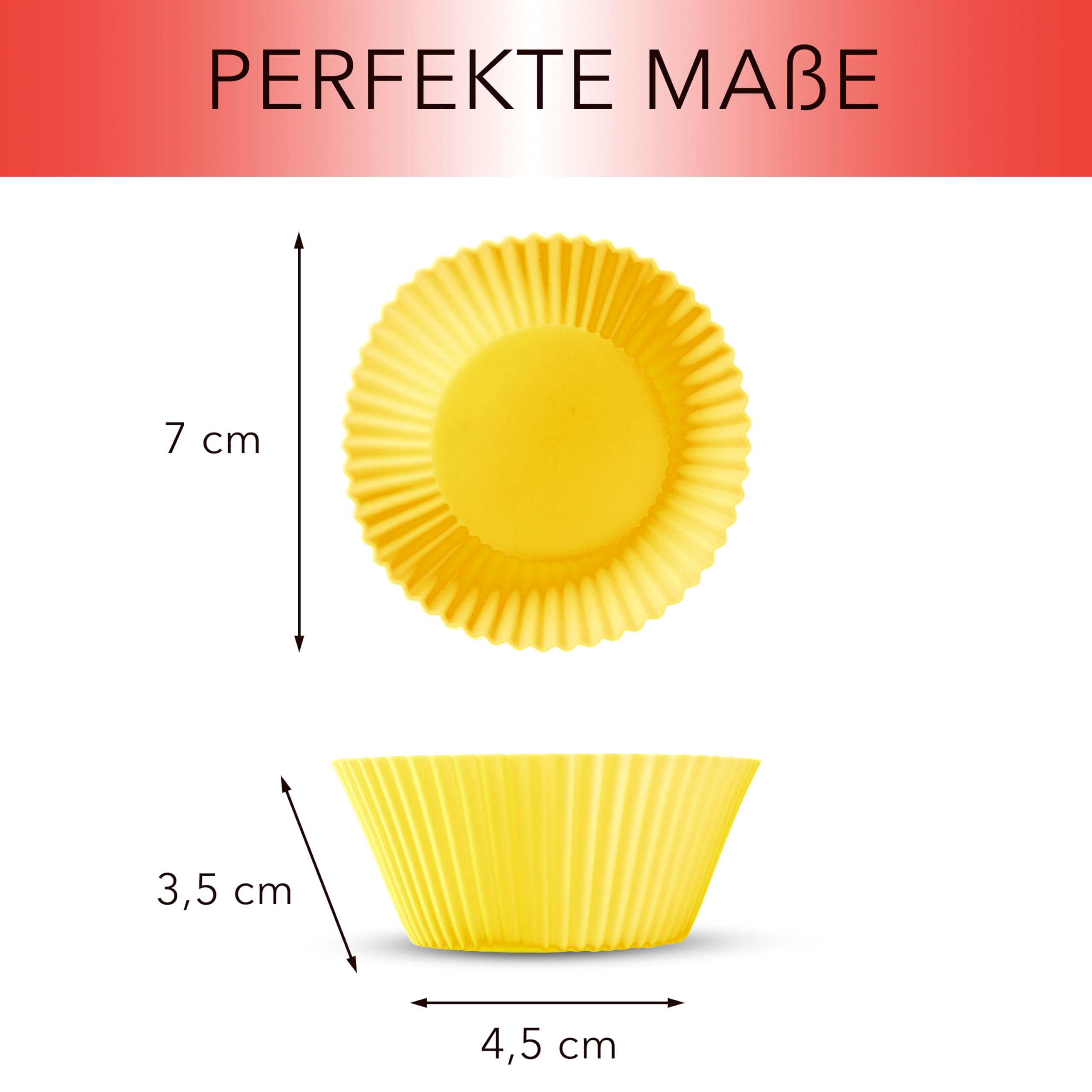 Moule Cupcake Silicone Lot De 24 Moules à Muffins En Silicone - 6 Couleurs - Réutilisables Et Faciles à Nettoyer Accessoire Pâtisserie Antiadhésif