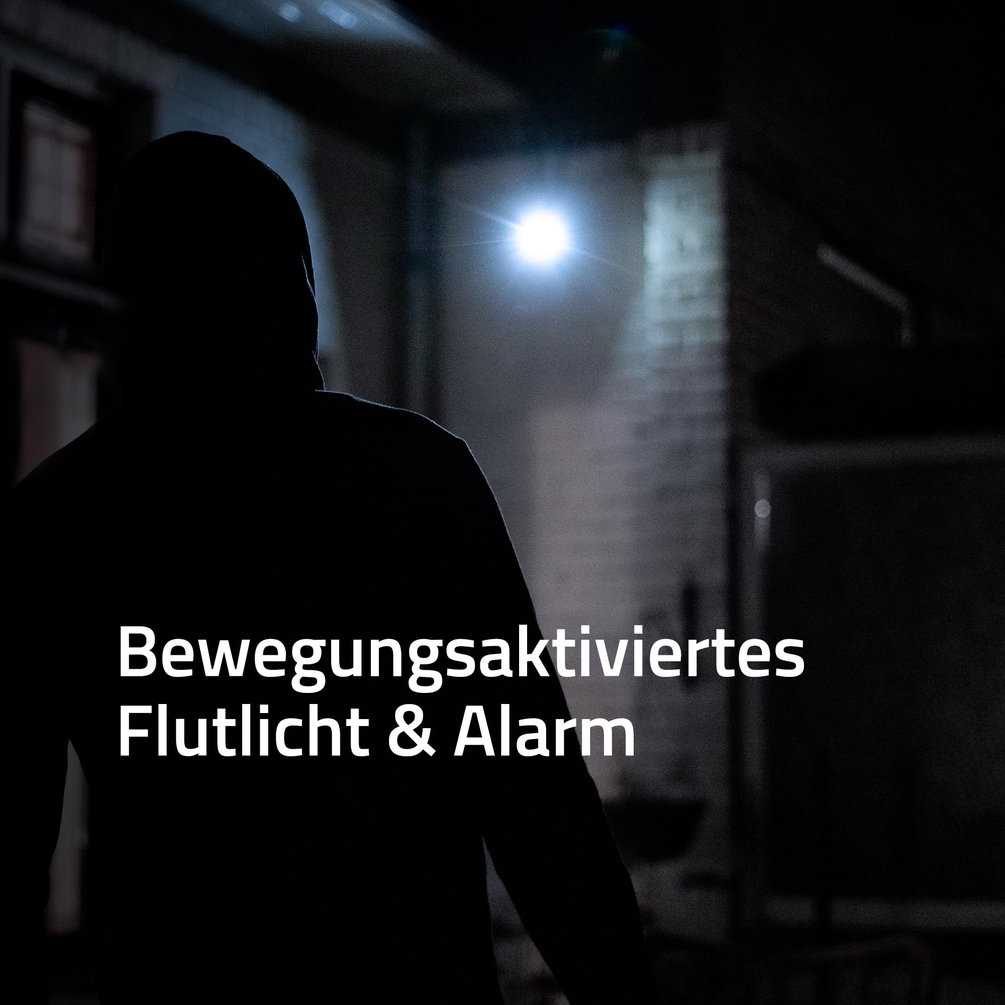 Hombli Solar Cam, Überwachungskamera für außen, 2K QHD, Farb-Nachtsicht | kabellose Sicherheitskamera weiß, App-Steuerung, Sirene, Licht, wetterfest, Weiß, niederländische Marke für dein Smart Home