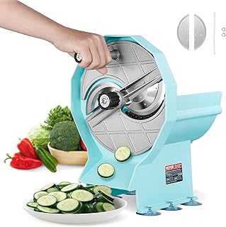 VEVOR Manual Vegetable Fruit Slicer, 0-0.5