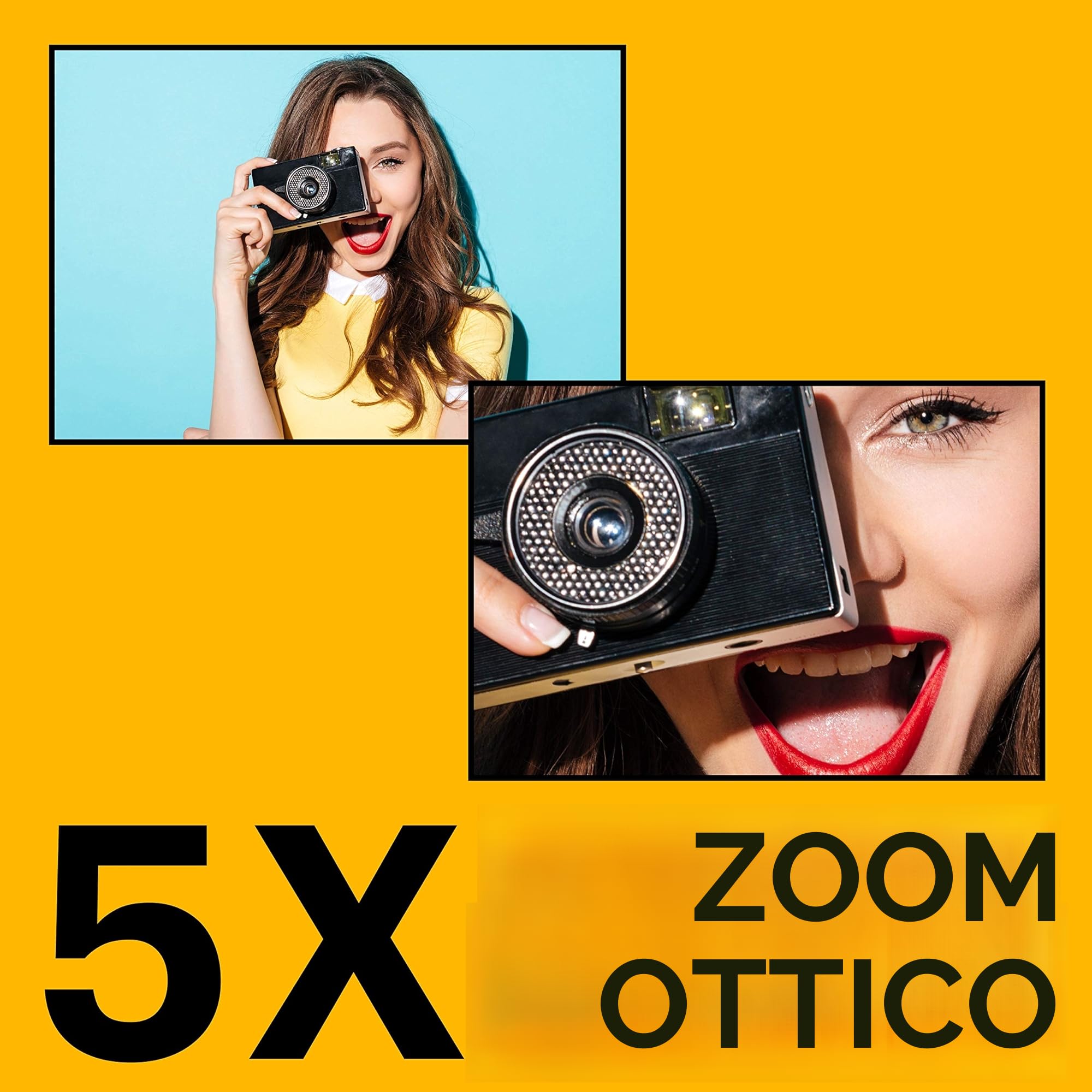 KODAK PIXPRO FZ55 1/2.3" Fotocamera compatta 16 MP CMOS 4608 x 3456 Pixel Rosso