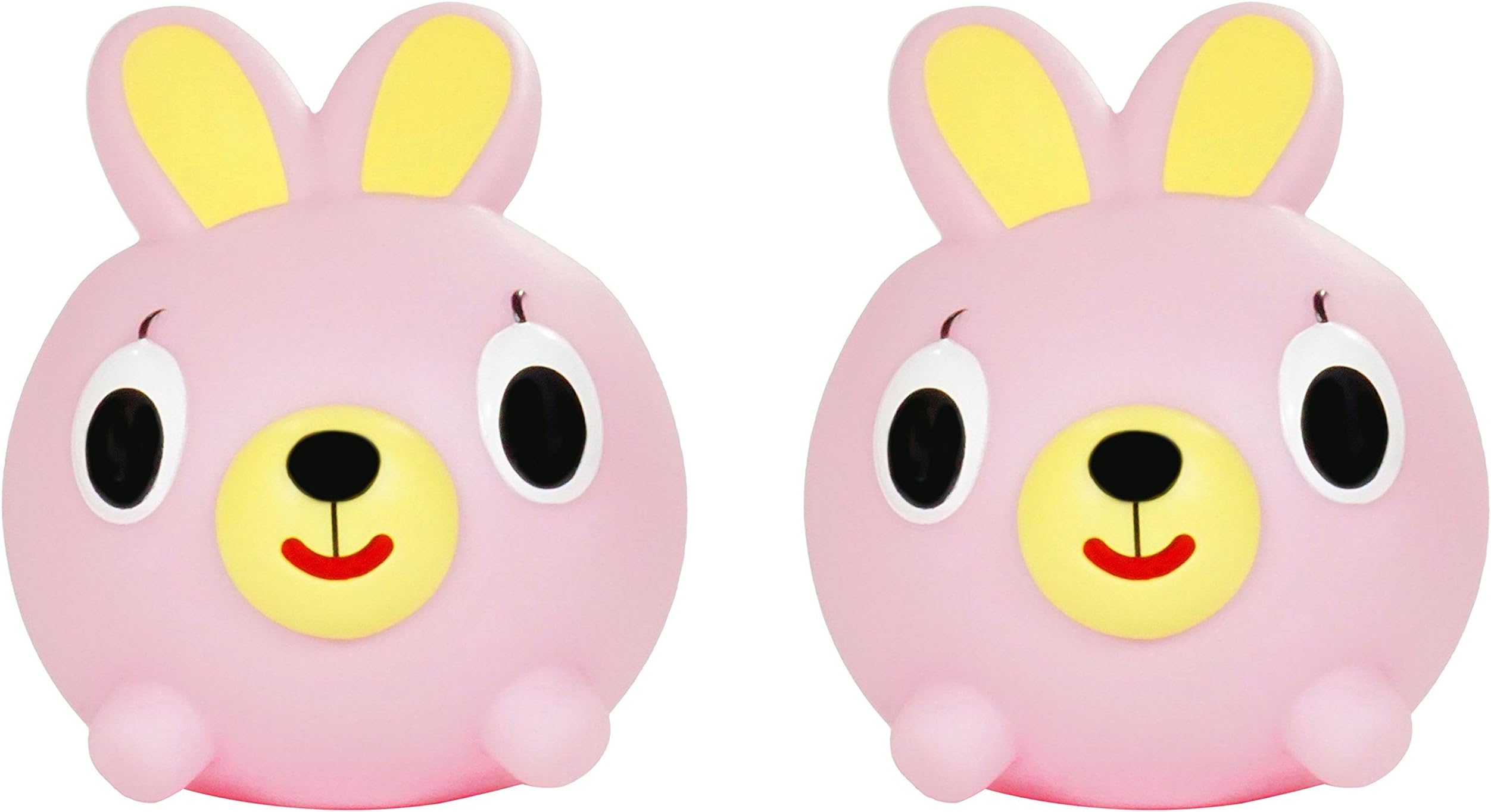 Oshaberi Doubutsu Talking Animal Ball Borukuma Stress Ball - Pink Bunny - Set of 2