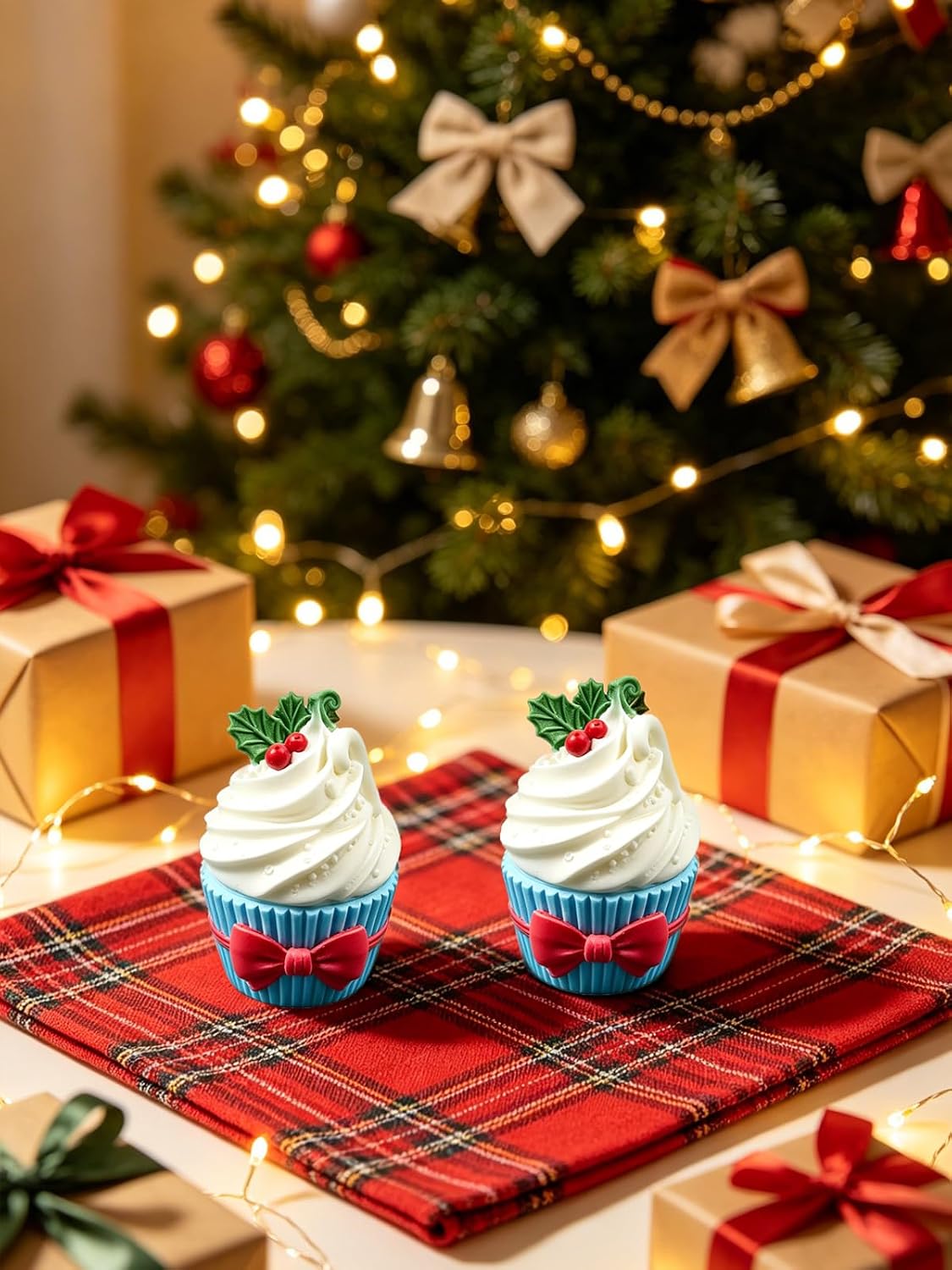 Cupcake Jar Resin Molds with Lid - Cupcake Epoxy Casting Craft, Christmas Jewelry Storage Silicone Molds for DIY Trinket Box Candle Holder Candy Container Birthday Home Decor Gift (Cupcake)