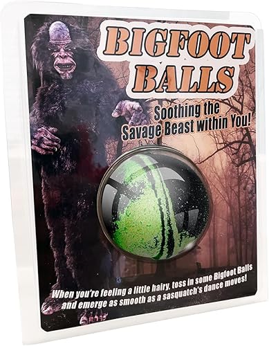 Miniatura 6 de Enorme bomba de baño de pies | Sorpresa de Yeti Efervescente | Aceites esenciales naturales | Aroma relajante del Himalaya | Gran regalo para