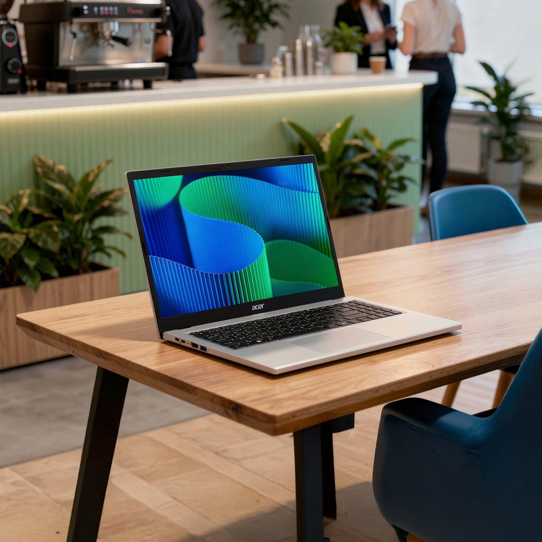 Acer Extensa 15 | 15,6" FHD | Core 7 150U | RAM: 16GB | SSD: 4TB | Laptop in Pure Silver | Windows 11 Pro | Office 2024 Pro | Notebooktasche