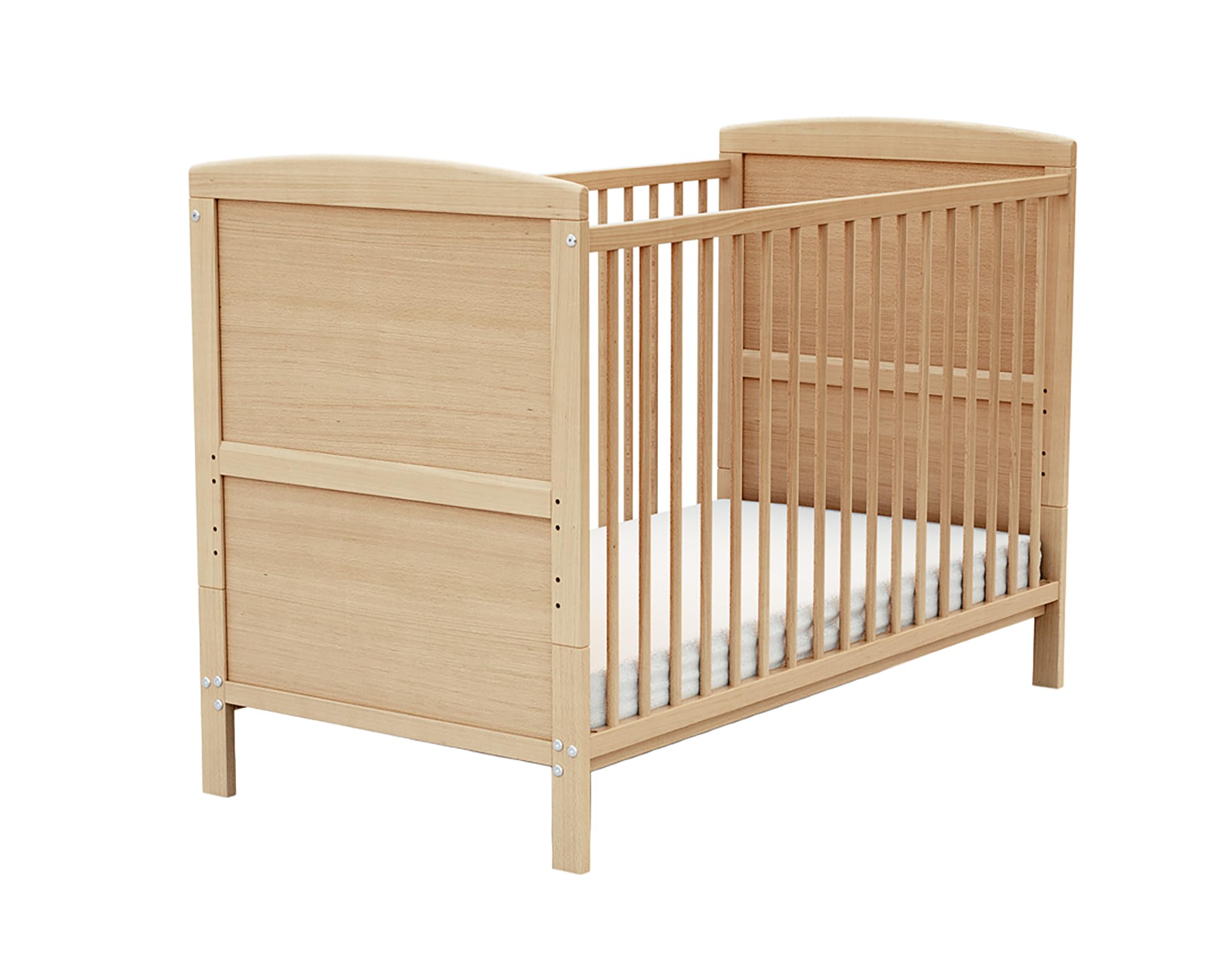AT4 - Lettino bambini evolutivo ESSENTIEL legno - Faggio verni